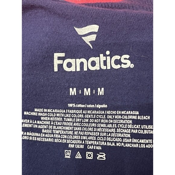 Go Bolts Tampa Bay Lightning T-Shirt Medium Stanley Cup Champions Fanatics 2021 - Picture 3 of 4